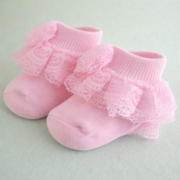 babys-sokken-meisjes rose