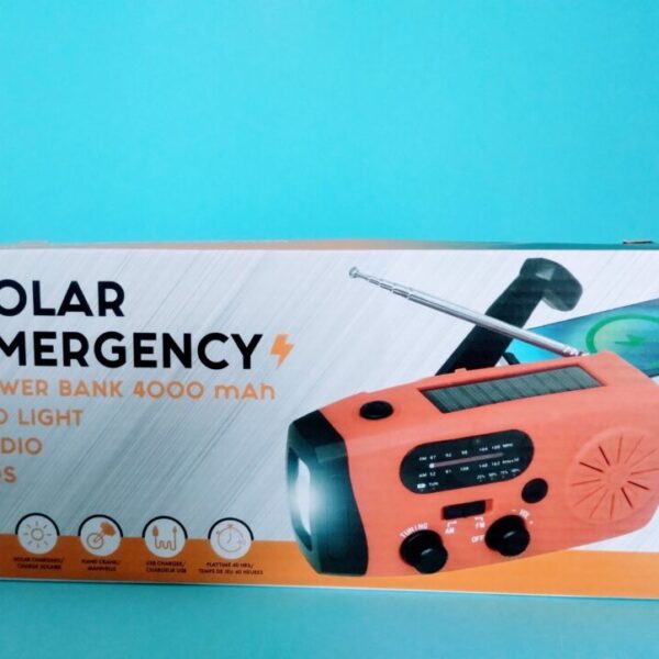 NoodRadio op Batterijen (Accu)