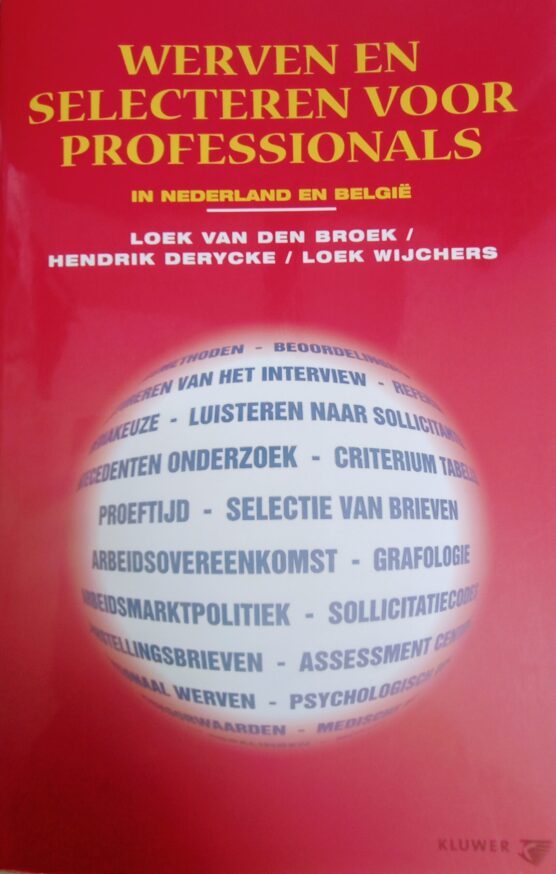 Werven En Selecteren Voor Professionals