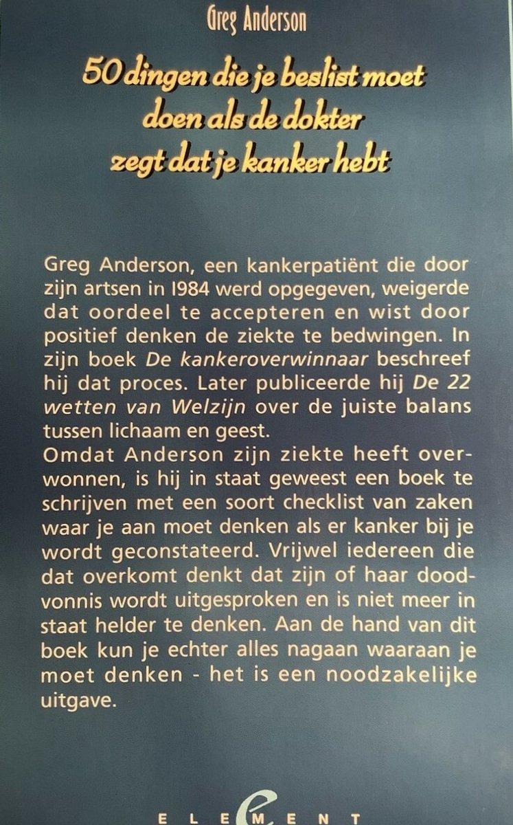 50 dingen die je moet doen als je kanker hebt