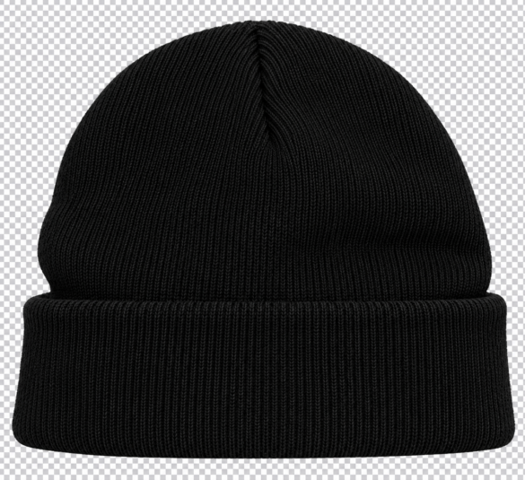 Zwarte Heren Muts – Of je nu gaat voor sportief, stoer of casual: deze zwarte wintermuts voor heren is een veelzijdige must-have die bij vrijwel iedere outfit past. Gebreide met Brede Omslag, stijlvolle en warme zwarte heren muts? Stoere, gebreide muts - Afbeelding 2