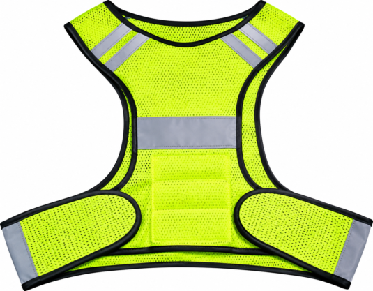 Reflecterend vest voor optimale zichtbaarheid tijdens het sporten in het donker, zowel in de zomer als winter. Verhoogt de veiligheid en vermindert het risico op ongevallen - Afbeelding 2